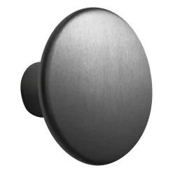 Colgador metal The Dots 5 cm, negro