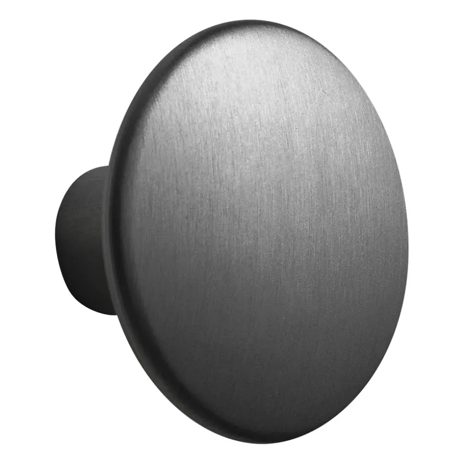 Colgador metal The Dots 5 cm, negro