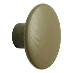 Colgador The Dots brown green, Ø9 cm