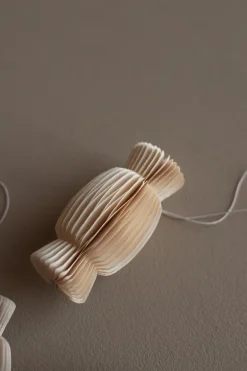 Colgante navideño Paper candy, White