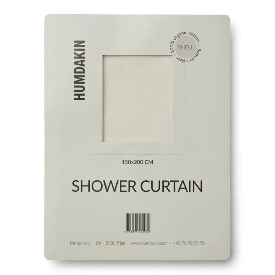Cortina de baño Humdakin 150x200 cm, Shell