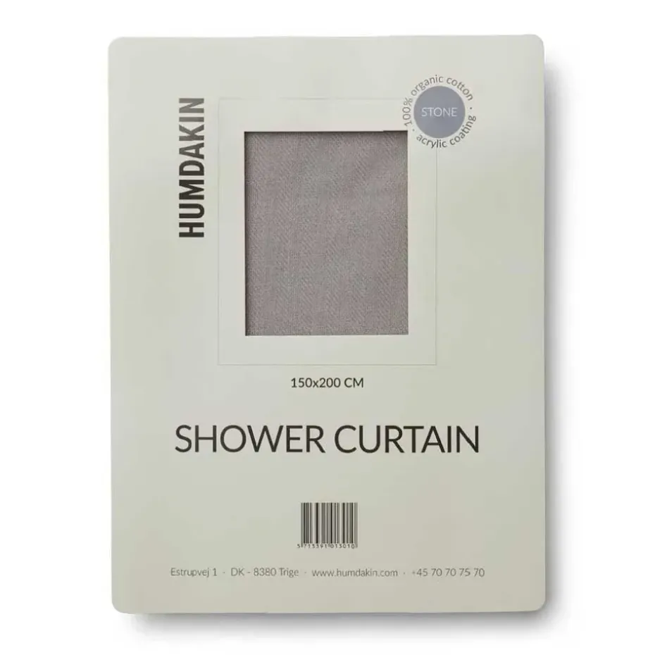 Cortina de baño Humdakin 150x200 cm, Stone
