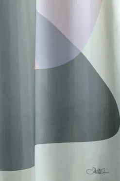 Cortina de ducha Gallery 150x200 cm, Frost green