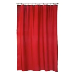 Cortina de ducha Match 200 x 240 cm, extra alto (rojo)