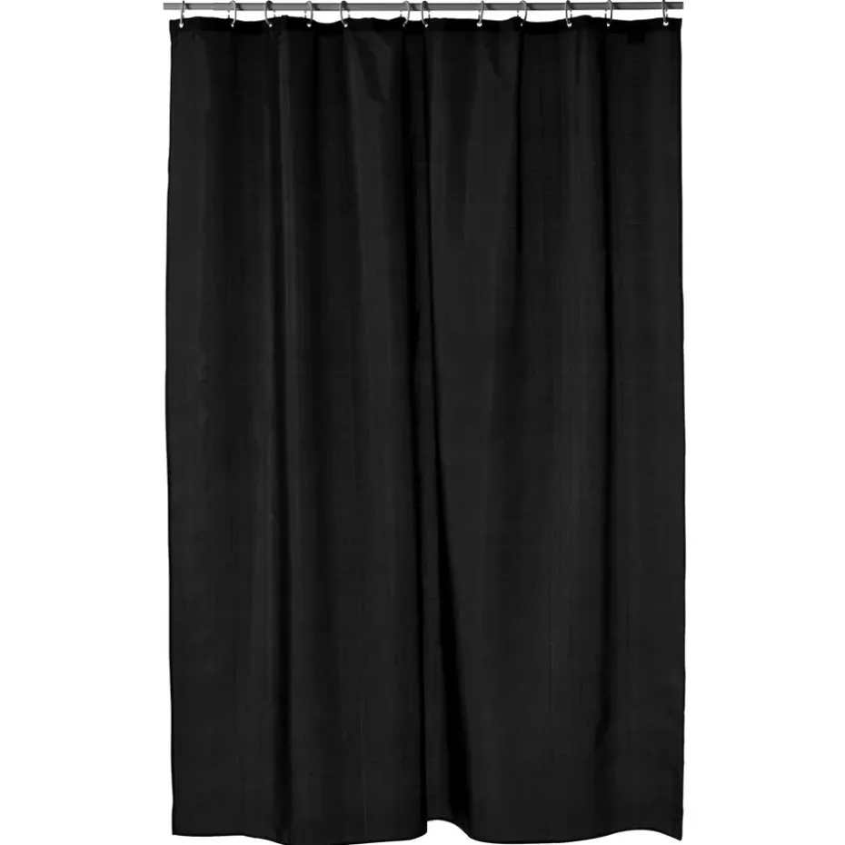 Cortina de ducha Match 200 x 240 cm, extra alta (negro)