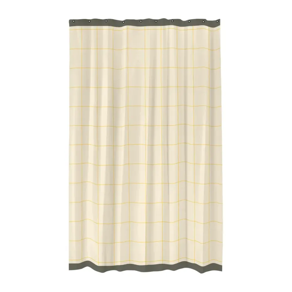 Cortina de ducha Mesh 150x200 cm, Yellow