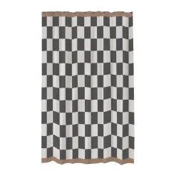 Cortina de ducha Retro 150x200 cm, Dark grey