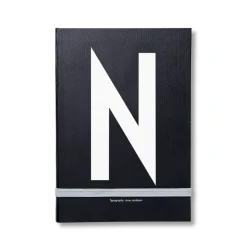 Cuaderno de notas Design Letters, N