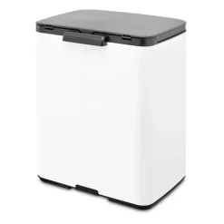 Cubo de basura Bo 12 L, Blanco
