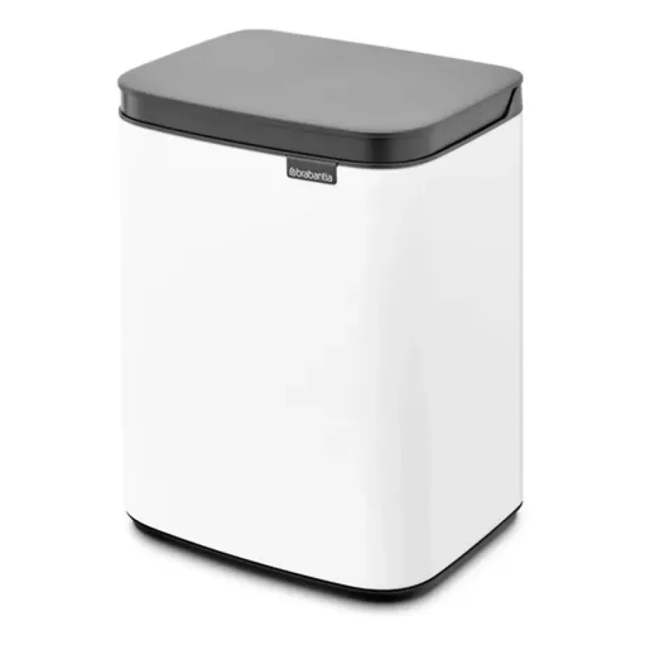 Cubo de basura Bo 4 L, Blanco
