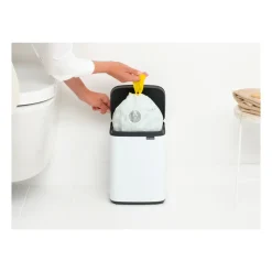 Cubo de basura Bo 4 L, Blanco
