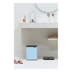 Cubo de basura Bo 12 L, Dreamy Blue