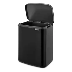 Cubo de basura Bo 12 L, Matte black