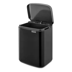 Cubo de basura Bo 7 L, Matte black