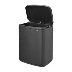 Cubo de basura Bo 12 L, Mineral Infinite Grey