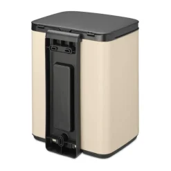 Cubo de basura Bo 7 L, Soft Beige