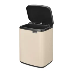 Cubo de basura Bo 7 L, Soft Beige
