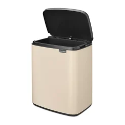 Cubo de basura Bo 12 L, Soft Beige