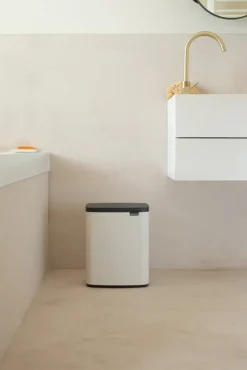 Cubo de basura Bo 12 L, Soft Beige