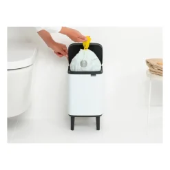 Cubo de basura Bo alto 4 L, Blanco