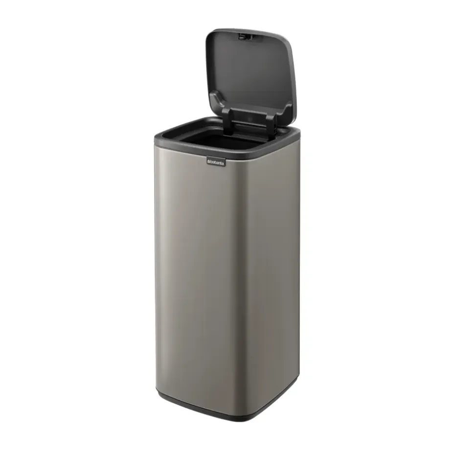 Cubo de basura Bo Touch Bin 30 L, Platino