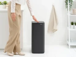 Cubo de basura Bo Touch Bin 30 L, Mineral Infinite Grey