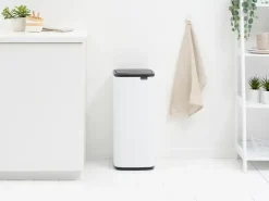 Cubo de basura Bo Touch Bin 30 L, Blanco