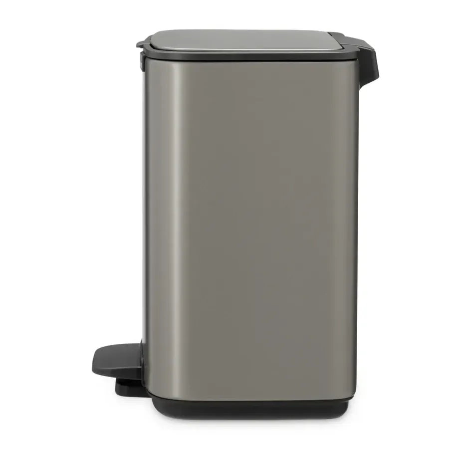 Cubo de basura con pedal Bo 4 L, Platino
