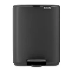 Cubo de basura con pedal Bo 7 L, Mineral Infinite Grey