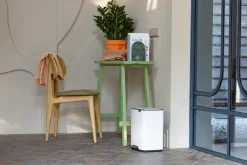 Cubo de basura con pedal Bo 12 L, Blanco