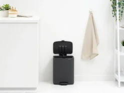 Cubo de basura con pedal Bo 12 L, Mineral Infinite Grey