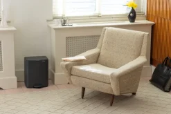 Cubo de basura con pedal Bo 12 L, Mineral Infinite Grey