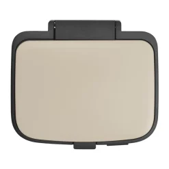 Cubo de basura con pedal Bo 4 L, Beige suave