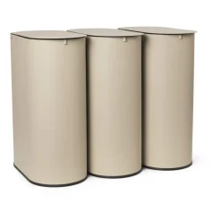 Cubo de basura Enkel medium, Cashmere