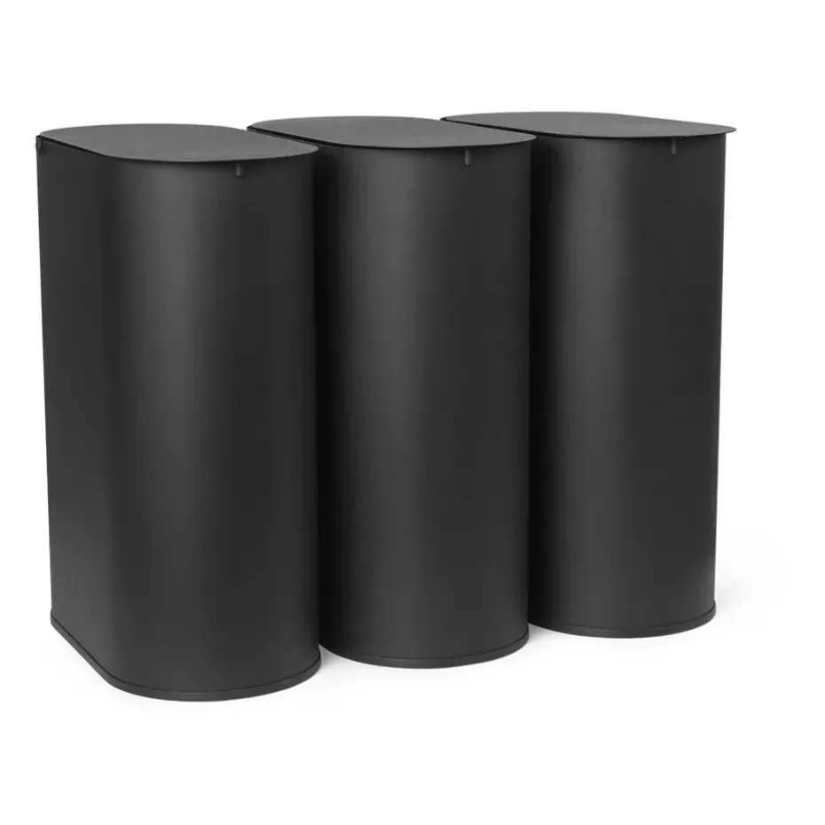 Cubo de basura Enkel medium, Black