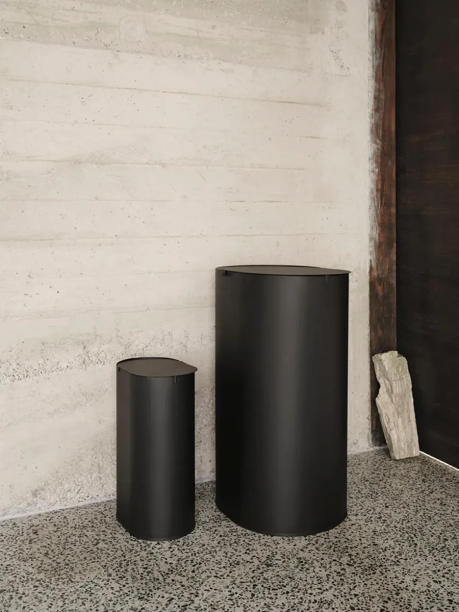 Cubo de basura Enkel small, Black