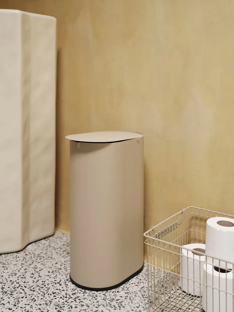 Cubo de basura Enkel small, Cashmere