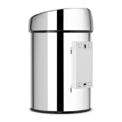 Cubo de basura Touch Bin, 3L, acero brillante