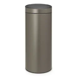 Cubo de basura Touch Bin, 30 L, platino