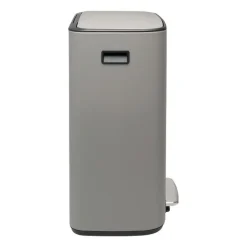 Cubo de pedal Bo 60 L, Mineral concrete grey