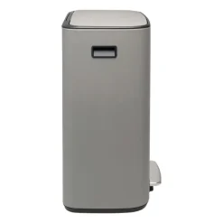 Cubo de pedal Bo 2x30 L, Mineral concrete grey