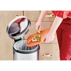 Cubo de pedal new Icon 30L, Matt steel fingerprint proof