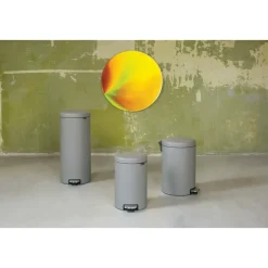 Cubo de pedal new Icon 30L, Mineral concrete grey