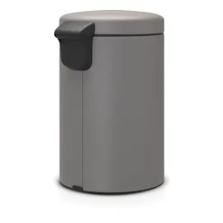 Cubo de pedal newIcon 12L, Mineral concrete grey