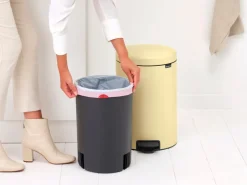 Cubo de pedal newIcon 20L, Mellow Yellow