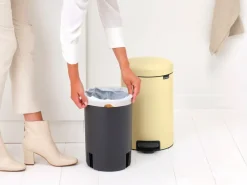 Cubo de pedal newIcon 12L, Mellow Yellow