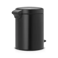 Cubo pedal newIcon 5L, Matt black (negro)
