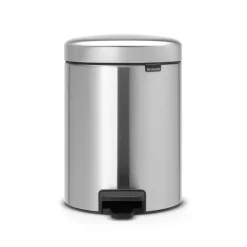 Cubo pedal newIcon 5L, Matt steel