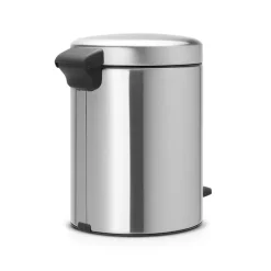 Cubo pedal newIcon 5L, Matt steel