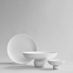 Cuenco Baburu Ø43 cm, Bone White